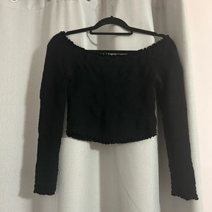 Urban Outfitters off the shoulders crop top